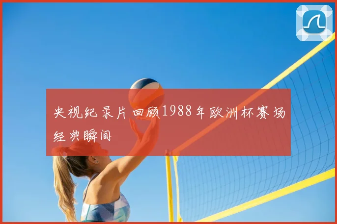 央视纪录片回顾1988年欧洲杯赛场经典瞬间